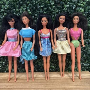 Lotto vintage di bambole Barbie Kira & Miko * bambola asiatica e isolana del Pacifico Mattel - Foto 1 di 12