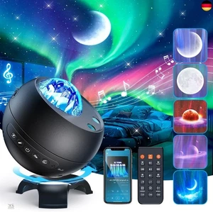 COOLNIGHT Star Projector, 180-Lichtmodi Sternenhimmel Projektor Kinder,15 White - Bild 1 von 8