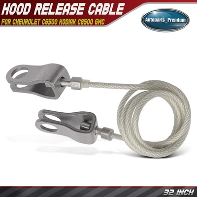 Кабель выпуска капота для Chevrolet C6500 Kodiak C8500 GMC C7500 Topkick 2003-2009 - Изображение 1 из 4