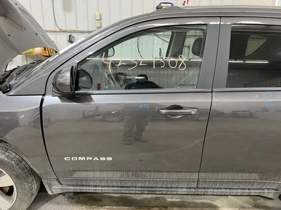 11-17 JEEP COMPASS DRIVER LEFT FRONT DOOR GRANITE CRYSTAL PAU - Image 1 of 4