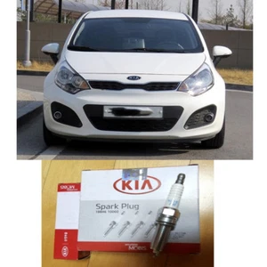 OEM Genuine Spark Plug Set 4pcs 1884610060 for KIA Rio K2 2011~ 2014 - Picture 1 of 1