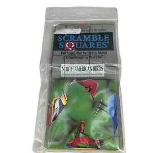 Scramble Squares Puzzle North American Birds 9 Square Brainteaser Vintage 1995 - Picture 1 of 7