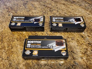 3 Pack Stanley Bostitch B8 PowerCrown Premium Staples (15000 Staples) Authentic - Picture 1 of 2