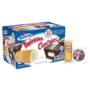 Hostess Twinkies & Cupcakes Variety Pack Snack Cakes, 32-64 pk. - Picture 1 of 9