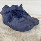 Nike Air Force 1 Mid 314195-405 Binary Blue Size 7y Excellent Condition