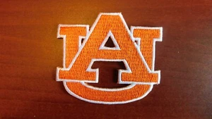 Auburn Tigers 3”X2” Iron On Embroidered Patch FREE Shipping!! - Picture 1 of 1
