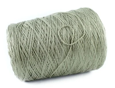 120€/kg 100g FETTUCCIA REGINA olivbeige 100% Maulbeerseide 400m/100g Kone - Bild 1 von 2