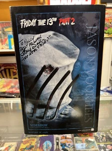 Sideshow: Friday the 13th Part 2 Jason Voorhees 1/6 Scale SIGNED BY STEVE DASH - Picture 1 of 7