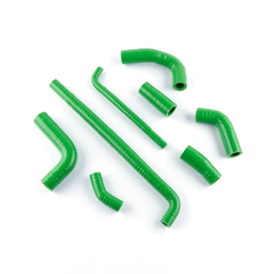 Kit radiador manguera silicona verde para 08-12 Kawasaki Ninja 250R EX250F Foto 1 de 4