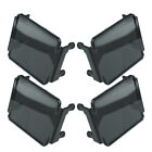 4x Smoke Black Cover For 3" LED Work Light Cube Bar Spot Pod Driving Offroad A6