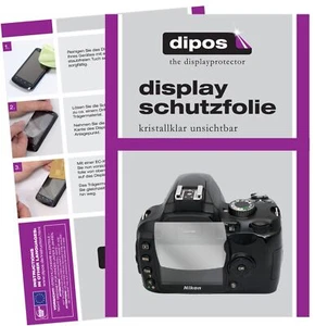 6x Pantalla para Nikon D60 Protector de protectores transparente dipos - Imagen 1 de 4