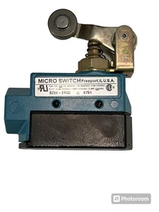 Interruptor de límite de rodillo de émbolo Honeywell Microswitch BZE6-2RQ2 15A / 480VAC - Imagen 1 de 1