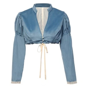 Chaqueta Regency Spencer Mujer Jane Austen Disfraz Victoriano Abrigo Corto Top - Imagen 1 de 14