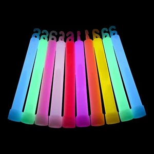 Palos de brillo de 25x 6" pulgadas Glowtopia - envueltos individualmente, para todas las ocasiones - Imagen 1 de 1