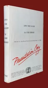 Hersey/Into the Valley Präsentationskopie! Aus Time Magazine; NF/VG; Selten! - Bild 1 von 5