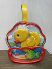 Vintage 1992 Baby Fisher-Price Duck Musical Crib Children's Toy Red Works