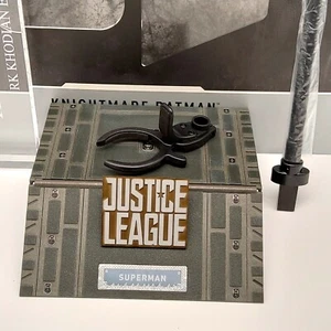 Hot Toys TMS038 Justice League Black Superman 1/6 action Figure's Base Stand - Picture 1 of 8