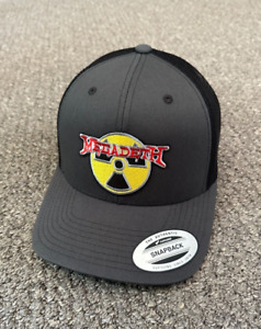 Megadeth Hat SnapBack Trucker Mesh Cap Individually HandMade to Order in Florida