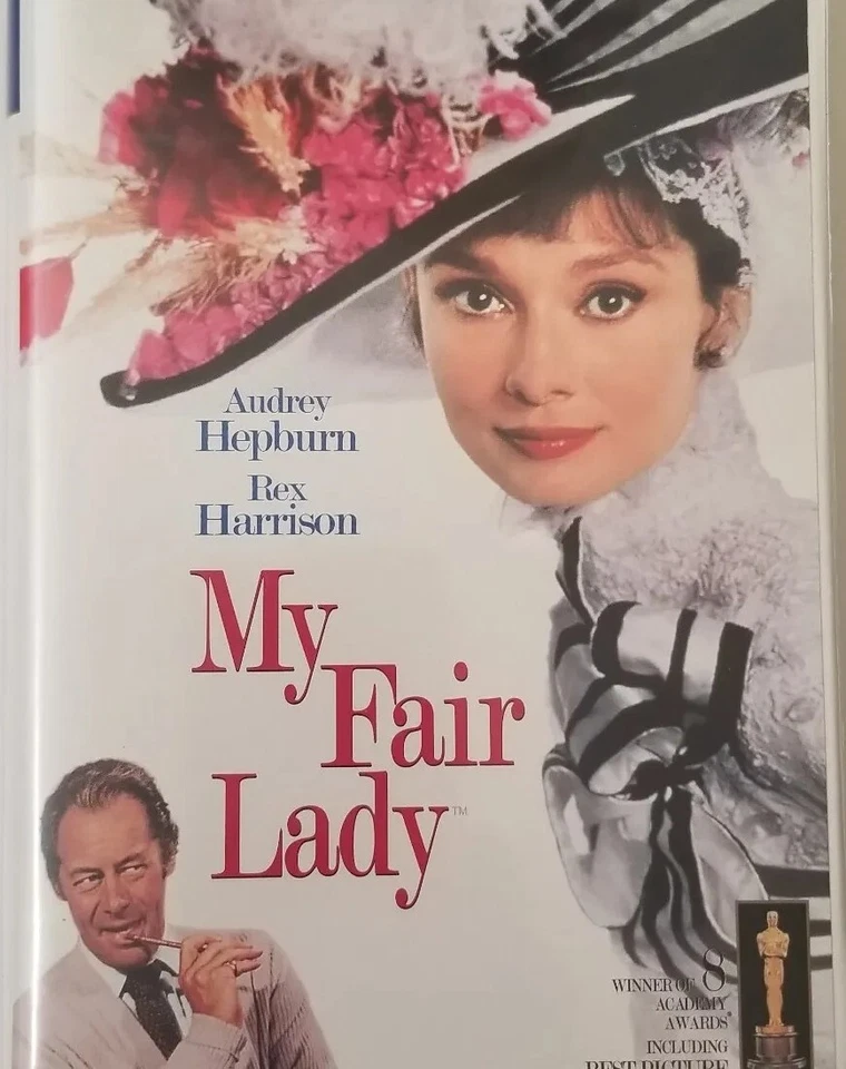 My Fair Lady 1996 VHS Tape Audrey Hepburn 1964 Musical Romance G - Image 1 of 4