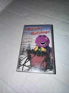 Barney Happy Holidays Love Cassette Tape New And Sealed 90s Nostalgia Vintage - Picture 1 of 6