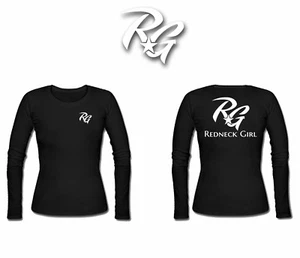 Redneck Girl Country long sleeve outdoors t shirt outfitters hunting fishing - Picture 1 of 1