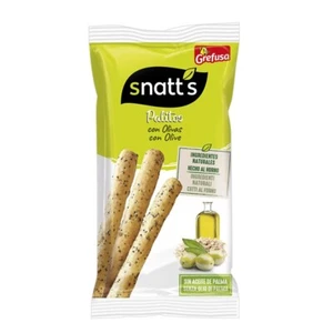 32 Snack Grissini Pipas SNATTS Olive Originali Buste Mono Porzione da 37 Grammi - Imagen 1 de 1