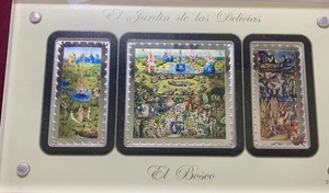 Spain 2016 50 & 25 Euro Garden of Earthly Delights/ H. Bosch Triptych Silver Set - Picture 1 of 17