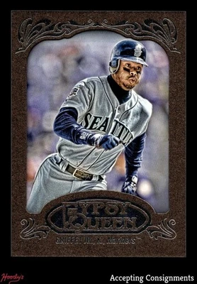 2012 Topps Gypsy Queen Framed Gold #250 Ken Griffey Jr. MARINERS - Image 1 of 2