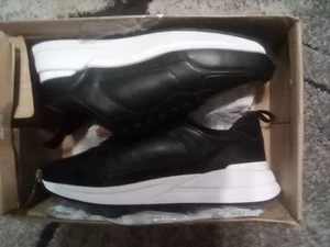 Project Cloud Herrenschuh schwarz/weiß Gr. 13 Schnürschuh Walking Sneaker Freizeit - Bild 1 von 10