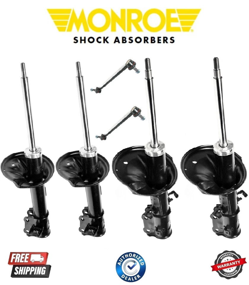 Amortiguador delantero completo y trasero-OESpectrum con barra estabilizadora para 04-09 Kia Spectra Foto 1 de 1