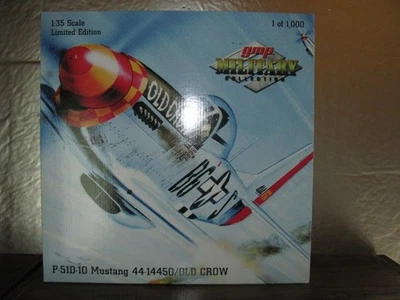 Extremely Rare Limited Edition (MIB)-GMP P-51D MUSTANG "Old Crow" 1:35 (1/1000) - Image 1 of 4