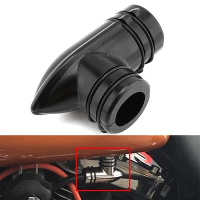 Fuel Tank Gas Bottom Decorate Cover For Harley Davison FLTR Road Glide Dyna BLK - Image 1 of 4