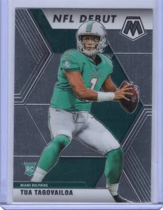 Tua Tagovailoa 2020 Panini Mosaic debut en la NFL #262 Alabama Miami Dolphins - Imagen 1 de 2
