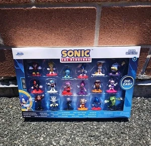 NIB Jada Nano Metalfigs Sonic The Hedgehog 18-Pack Figures Collection Set 35642  - Picture 1 of 3
