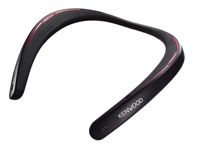 KENWOOD Wearable Neck Speaker Wireless Speaker (Black) CAX-NS1BT-B JVC KENWOOD - Image 1 of 4
