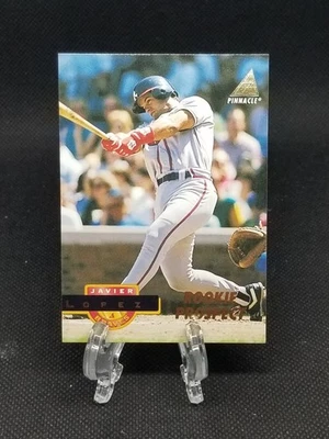 1994 Pinnacle Javier Javy Lopez Rookie Prospect RC #239 - Atlanta Braves - Image 1 of 2