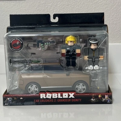 Roblox Car Crusher 2: Grandeur Dignity con 2 figuras Foto 1 de 2