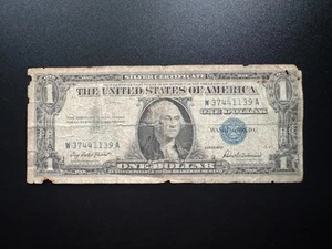 US $1 Dollar 1957 Old Circulated SILVER CERTIFICATE USA Banknote Bank Bill - Picture 1 of 2