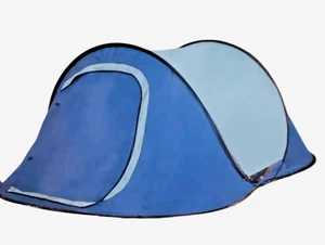 Wurfzelt Pop-Up Zelt Automatik Camping Strand Trekkingzelt Festival 2 Personen - Bild 1 von 4
