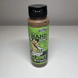 GRIP CLEAN ULTRA HEAVY DUTY Mechanic Hand Soap Lemon Scent 8 oz. NEW - Picture 1 of 2