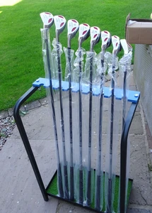 Ram Golf Laser Graphite Hybrid Irons Set 4-SW  Men's LEFT HANDED SENIOR FLEX - Picture 1 of 9