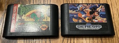 Boogerman A Pick and Flick Adventure Sega Genesis World of Illusion Mickey Mouse - Image 1 of 4