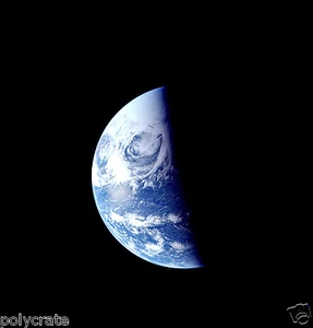 Foto NASA - Apolo 13 - La Tierra Vista Desde El Espacio - Conquista Espacial - Picture 1 of 1