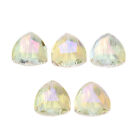 10pcs 18mm Spacer Bead Loose Beads Crystal Diy Triangle Glass Crafts Rondelle