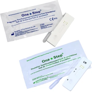 Ovulation Fertility Tests Pregnancy Test Cassette Urine Tests - One Step - Picture 1 of 12