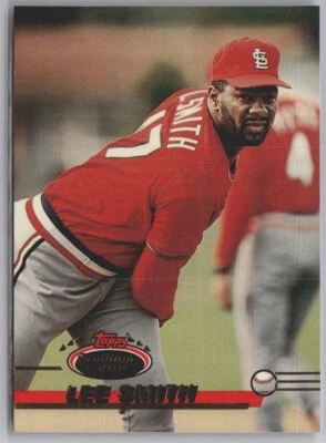1993 Topps Stadium Club Lee Smith #462 HOF Baseball Card - Image 1 of 2