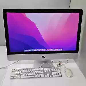iMac 27" Late 2015  i7-6700K 32GB RAM 32GB+1TB HD R9 M3 Retina 5k Monterey - Picture 1 of 5