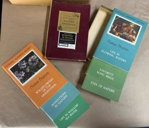 National Audubon Society 1960's Nature Program 6 Stamp Booklets Boxed Set - Bild 1 von 8