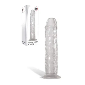 Adam & Eve Crystal 8'' Dong - 20.3 cm Dong - Picture 1 of 4