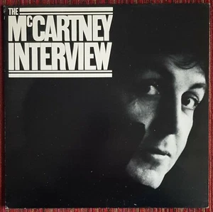 PAUL MCCARTNEY BEATLES THE McCARTNEY INTERVIEW USA LP FROM 1980 - Picture 1 of 2